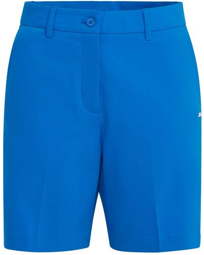 J.Lindeberg Gwen Long Golf Shorts - Blue