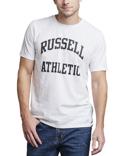 Russell Archie Crewneck Base Shirts & Tops - Gray