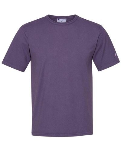 Champion Garment-dyed T-shirt - Purple