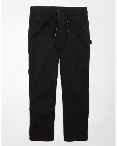 American Eagle Outfitters Ae 24/7 Relaxed Pant - Black