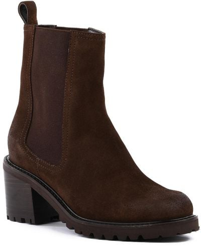 Seychelles Leather Ankle Ankle Boots - Natural