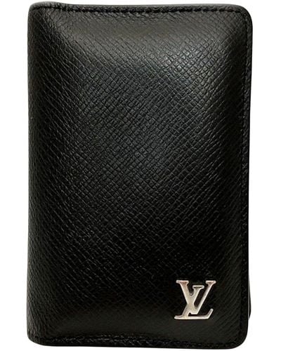 Louis Vuitton Organizer De Poche Leather Wallet (pre-owned) - Black