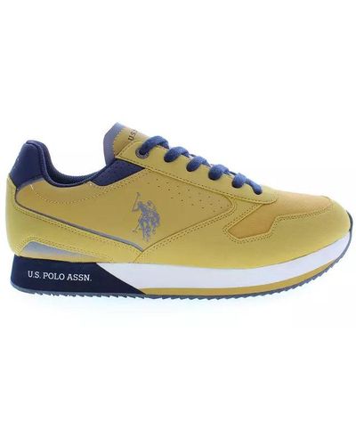 U.S. POLO ASSN. Polyester Sneaker - Yellow