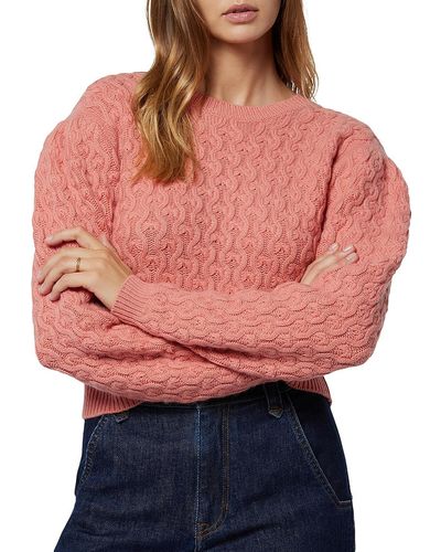 Joie Wool Cashmere Pullover Sweater - Red