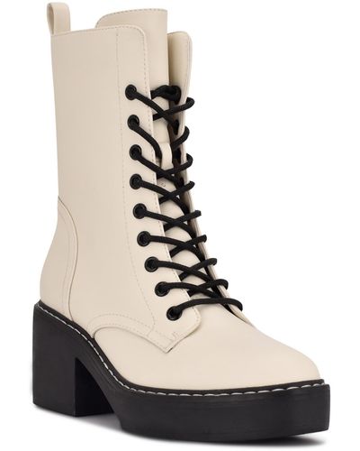 Nine west walan women's combat boots 2025