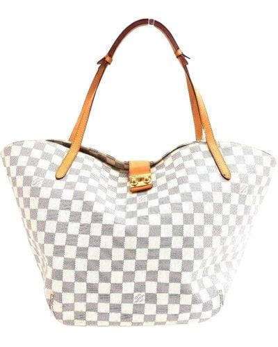 Louis Vuitton Salina Canvas Tote Bag (pre-owned) - White