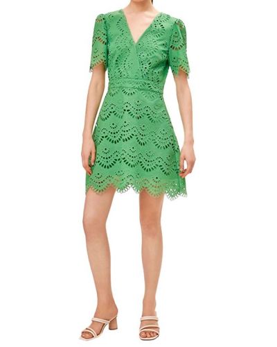 Suncoo Chirel Dress - Green