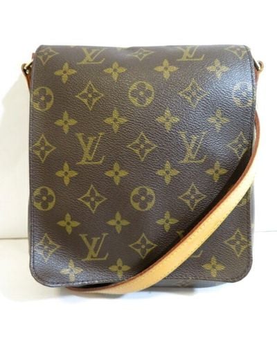 Louis Vuitton Musette Salsa Canvas Shoulder Bag (pre-owned) - Green