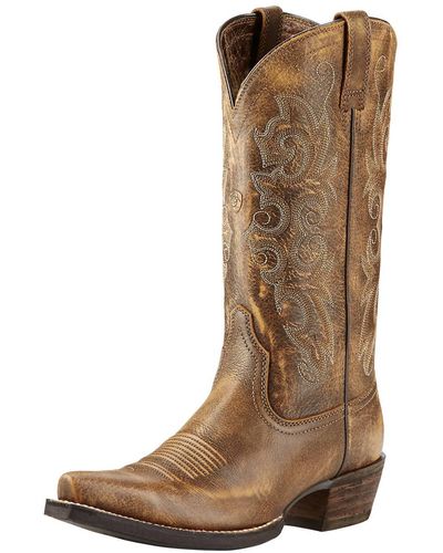 Ariat Alabama Western Boot - Medium Width - Brown