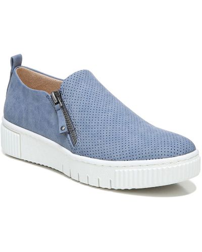 SOUL Naturalizer Turner Perforated Slip-on Sneaker in Natural | Lyst