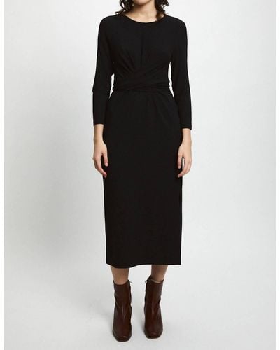 Rita Row Walsh Knit Dress - Black