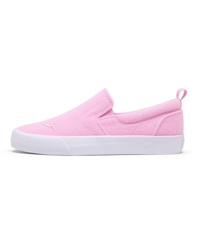 PUMA Bari Terry Slip-on Comfort Shoes - Pink