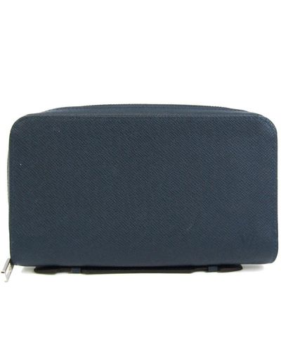 Louis Vuitton Zippy Xl Leather Wallet (pre-owned) - Blue