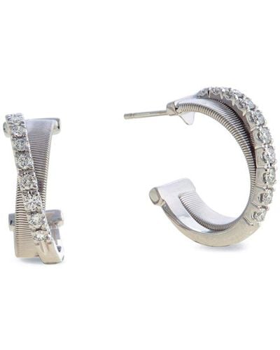 Marco Bicego Masai 18k 0.66 Ct. Tw. Diamond Earrings - Metallic
