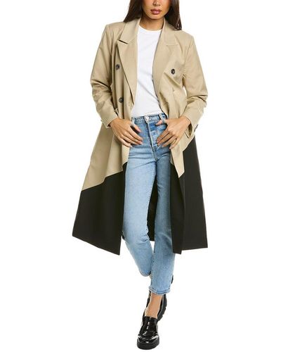 Pascale La Mode Trench Coat - Natural