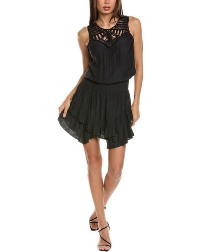 Ramy Brook Faye Mini Dress - Black