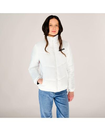 Members Only Rugrats Reversible Cire Puffer Jacket - White