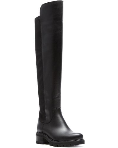 La Canadienne Catherine Leather Boot - Black