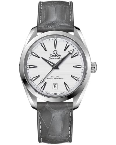 Omega Aqua Terra Dial Watch - Metallic