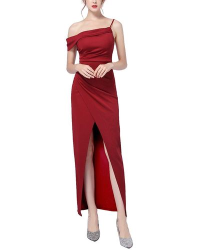KALINNU Maxi Dress - Red