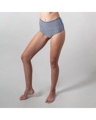 Krimson Klover Nokoni Reversible Bikini Bottom - Blue
