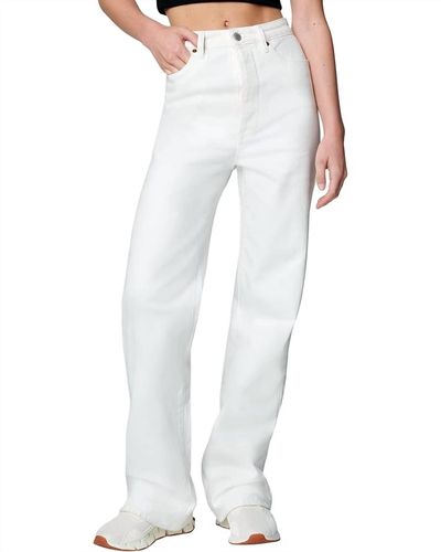 Blank NYC The Franklin Rib-cage Jeans - White