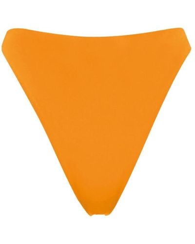 AEXAE Triangle High Cut Bikini Bottom - Orange