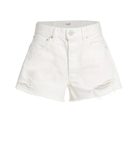 Moussy Ransomville Shorts - White