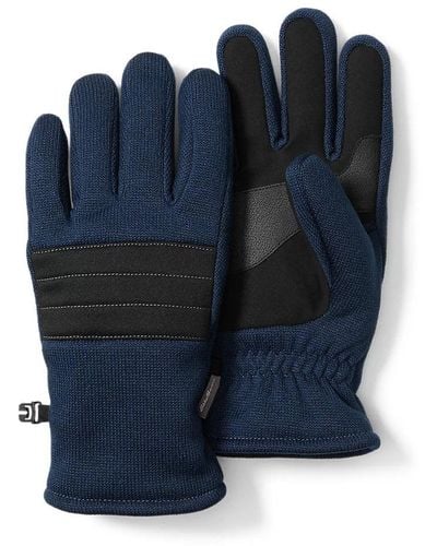 Eddie Bauer Rainier Fleece Gloves - Blue