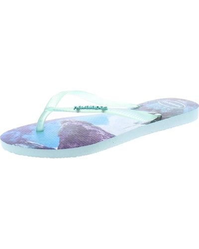 Havaianas Sandals Thong Flip-flops - Blue