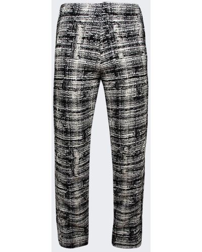 Amiri Tweed Ski Pants - Gray