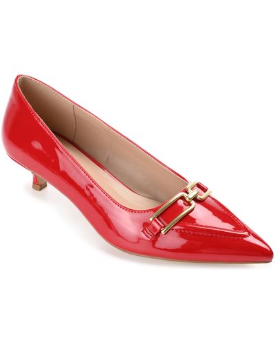 Journee Collection Collection Rumi Pump - Red