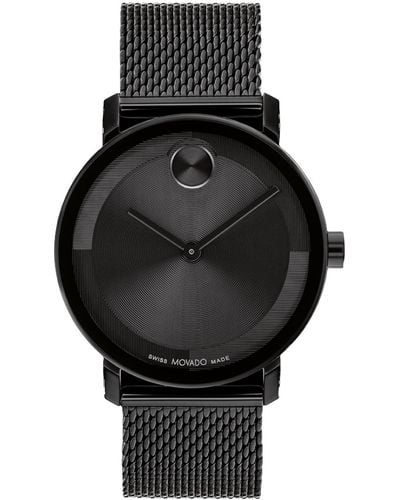 Movado Bold Dial Watch - Black