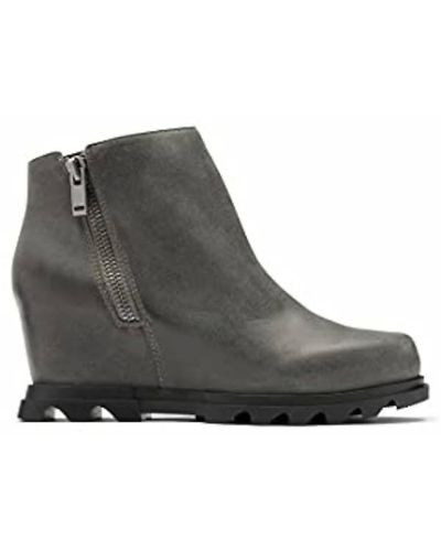 Sorel Joan Of Arctic Wedge Iii Zip Boots - Black
