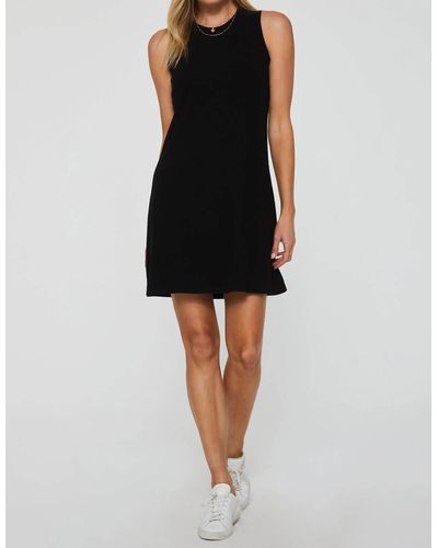 Another Love Justine Ribbed Dress - Black