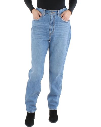 Levi's Ultra High Rise Slim Straight Leg Jeans - Blue