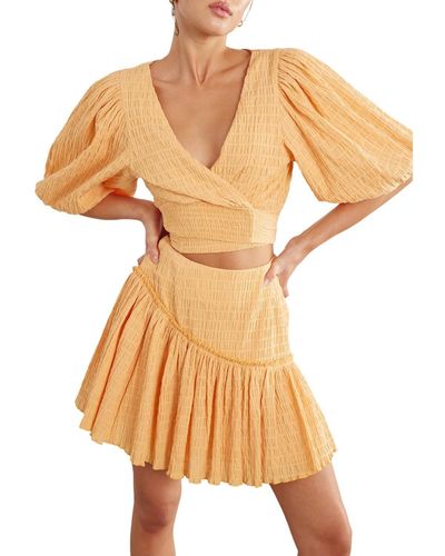 SOVERE Reason Skirt - Yellow