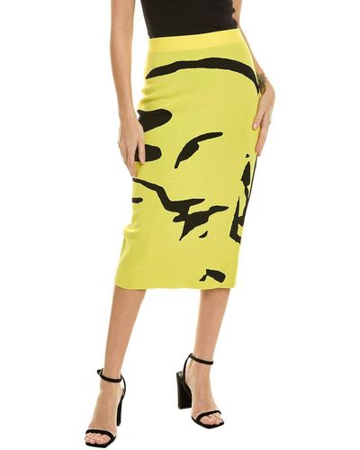 Gracia Midi Skirt - Yellow