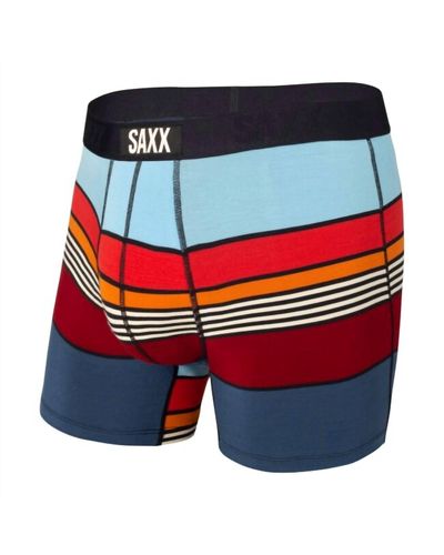 Saxx Underwear Co. Vibe Boxer Brief - Blue