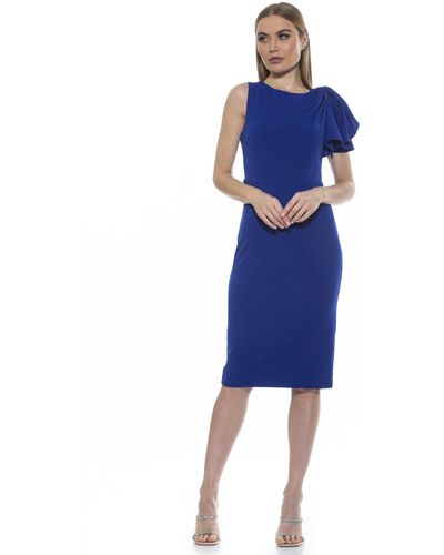 Alexia Admor Amazon Dress - Blue
