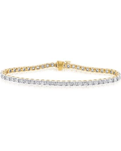 Diana M. Jewels 1.00 Carat Diamond Bracelet - Black
