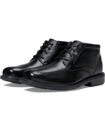 Rockport Style Leader Chukka Boots - Regular Width - Black