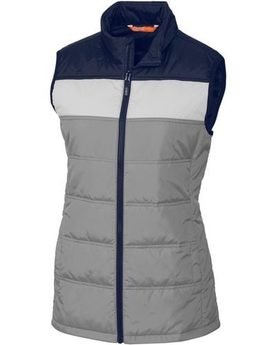 Cutter & Buck Cbuk Ladies' Thaw Insulated Packable Vest - Blue