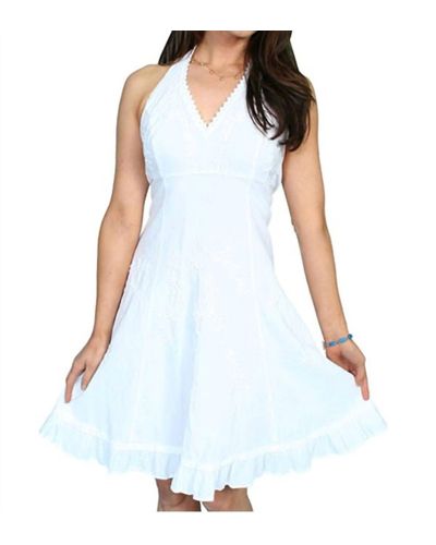 Scully Cantina Dress - Blue