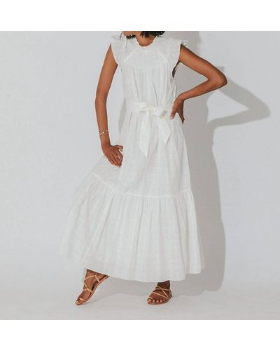Cleobella Malta Ankle Dress - White
