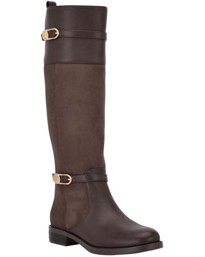 Bandolino Rynn 2 Tall Buckle Knee-high Boots - Brown