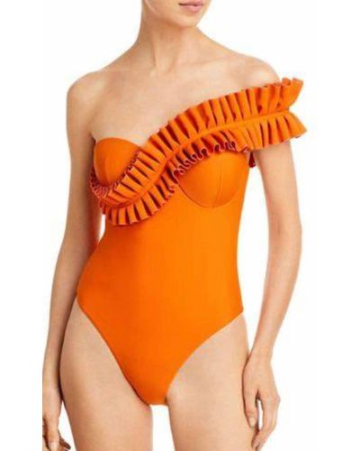 Andrea Iyamah Nisi Convertible One Piece Swimsuit - Orange
