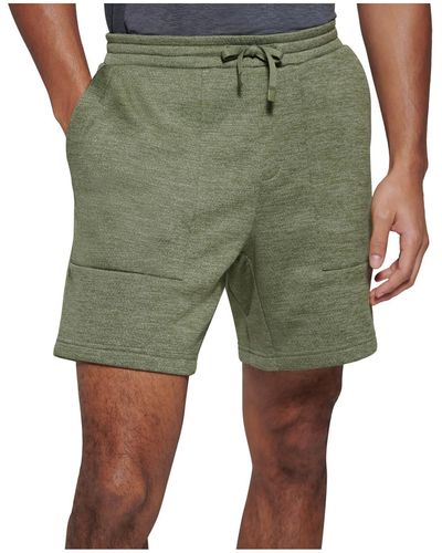 BASS OUTDOOR Porter Fleece Drawstring Casual Shorts - Green