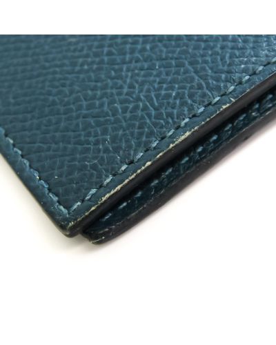 Hermès Agenda Cover Leather Wallet (pre-owned) - Blue
