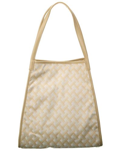 Urban Expressions Tansy Leather Tote - Natural